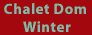 chalet dom winter